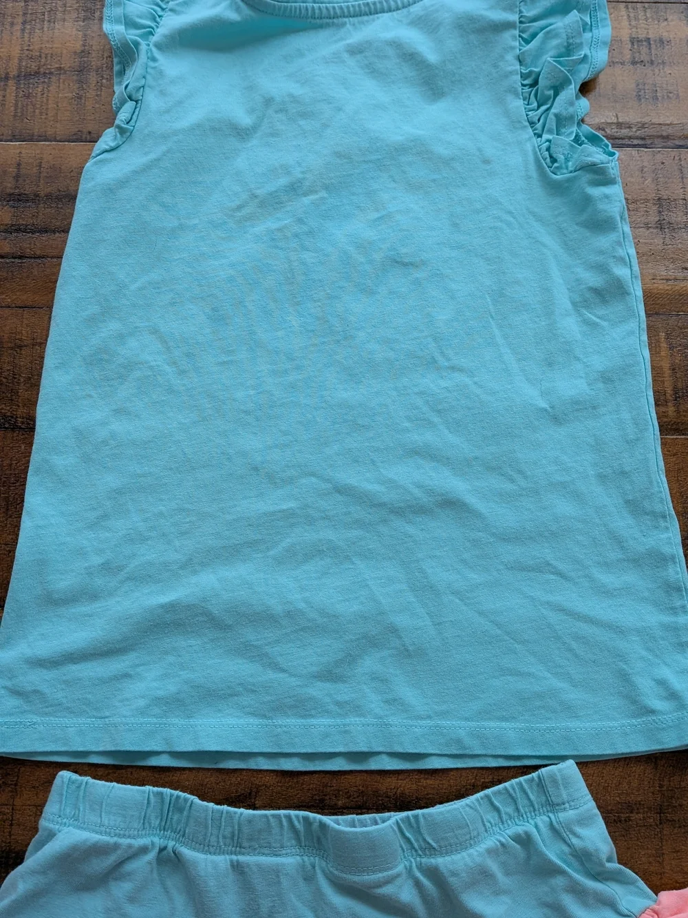 Tropical Sequin Toucan Ruffle Skort Outfit, Girls 7/8